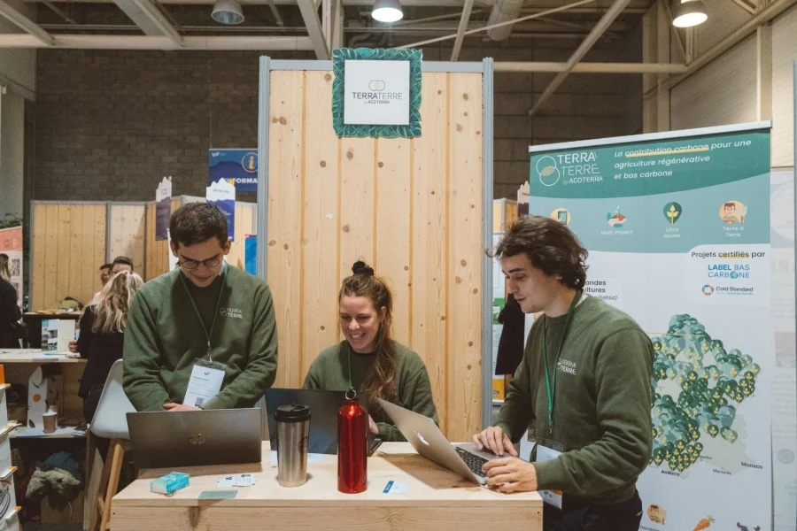 Le village des exposants